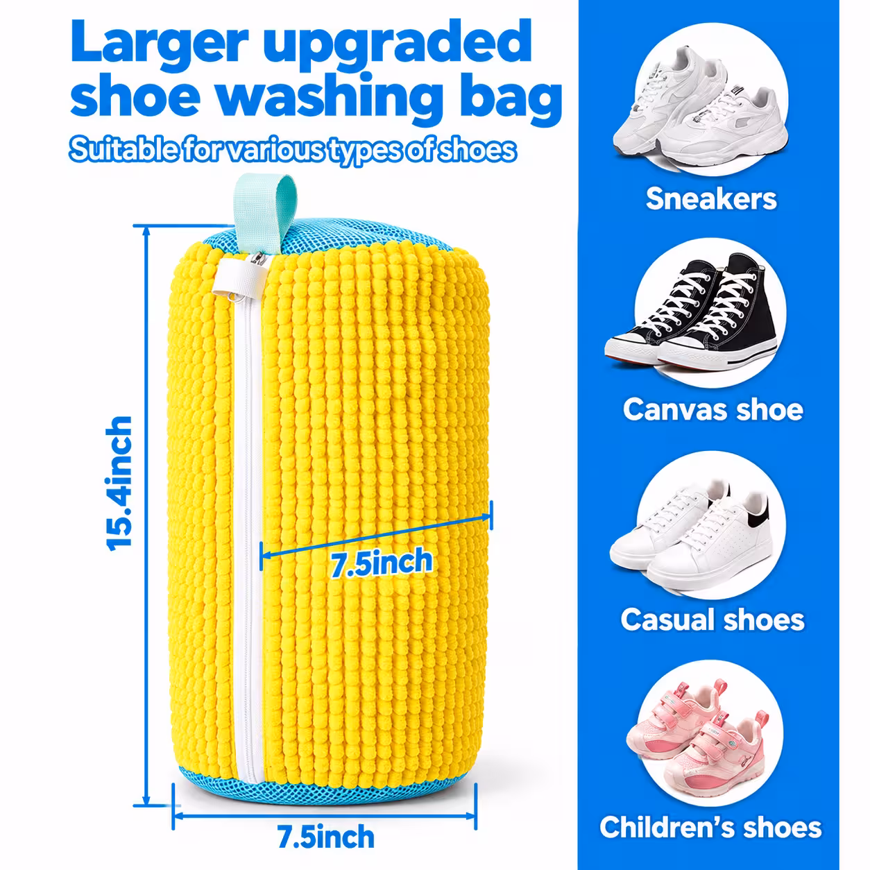 Buy 1 Get 1 Free Washing Machine Shoe Cleaning Bag 2