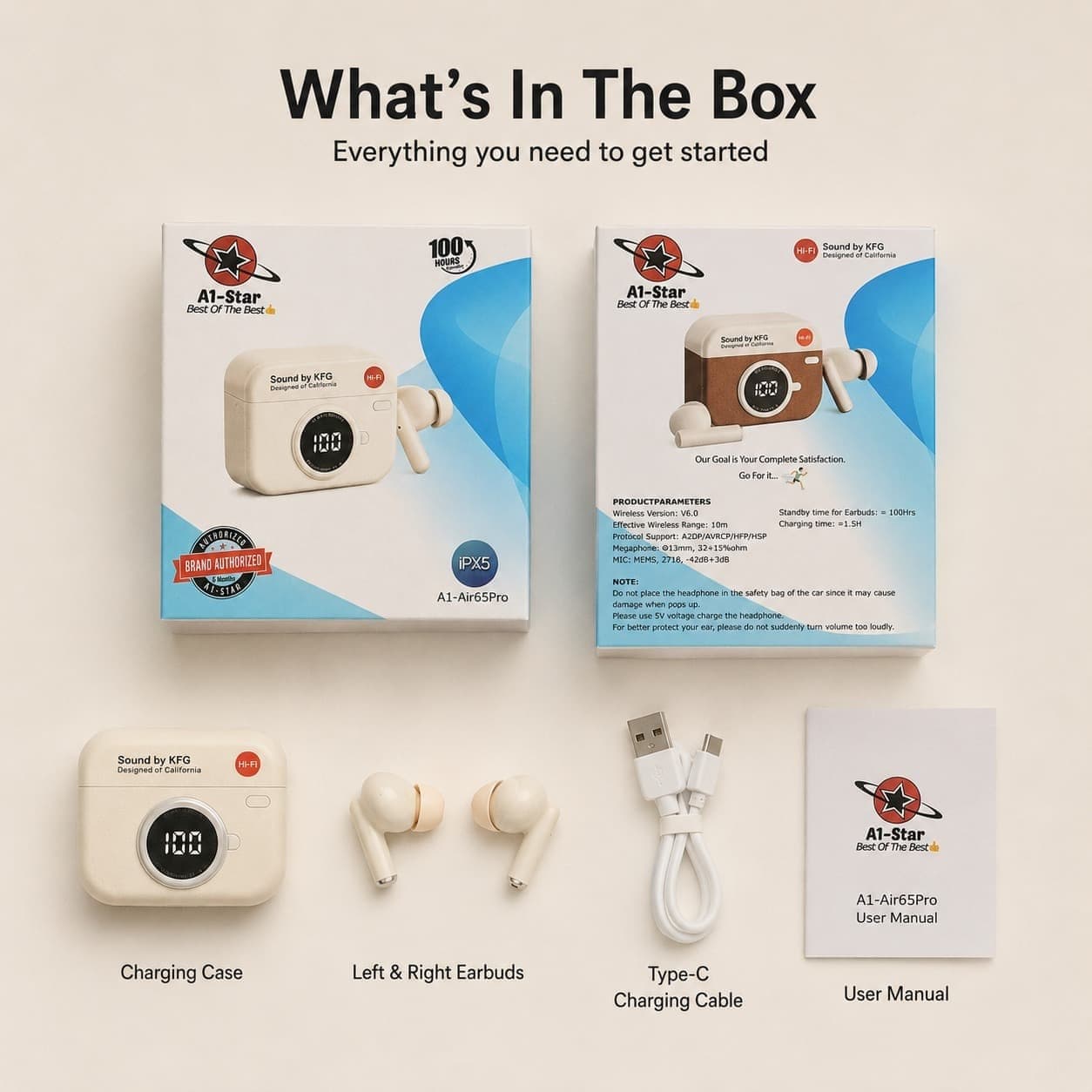 Retro Camera Bluetooth Earbuds 9